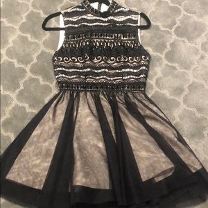 Alice + Olivia cocktail, formal, black tie dress
